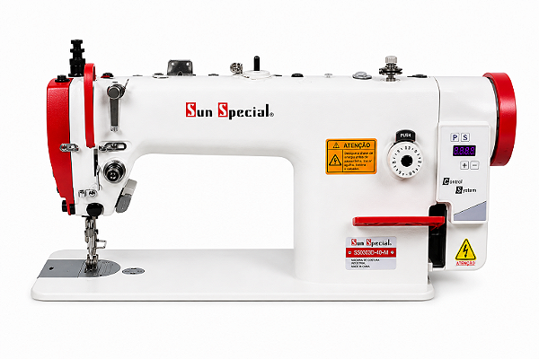 MAQUINA TRANSPORTE DUPLO DIRECT DRIVE SUN SPECIAL SS03-033D-H-FT - 220 V PÉS E MESA COM ENVIO DESMONTADOS