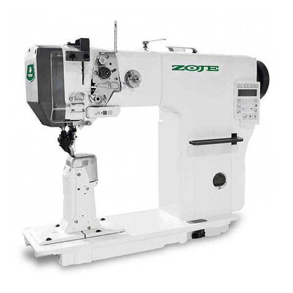 Máquina de Coluna 1 Agulha Eletro-Eletrônica Zoje ZJ-9610SA-D3-M-3 - 220 V PÉS E MESA COM ENVIO DESMONTADOS