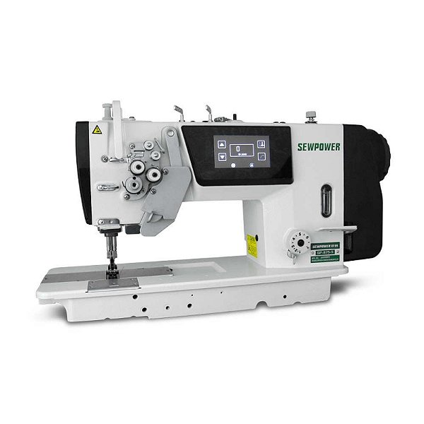 Maquina Pespontadeira Alternada com Motor Embutido SewPower SP-875-5BP - 220 V Completa com pés e mesa Montados
