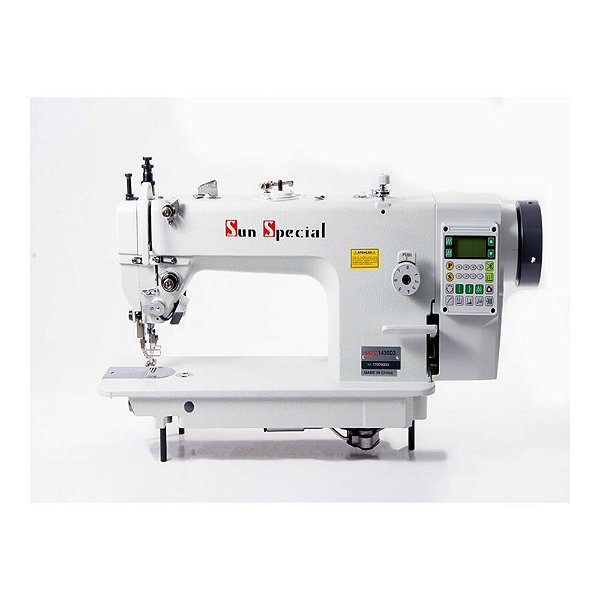 Máquina de Costura Reta Transporte Duplo Eletrônica Sunspecial - SSTC1430-D3 - 220 vlts