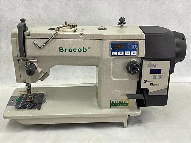 MAQUINA ZIGUE ZAGUE COM 190 PONTOS DECORATIVOS BRACOB BC 20U-C2 - 220 V + KIT PREMIUM EXCLUSIVO