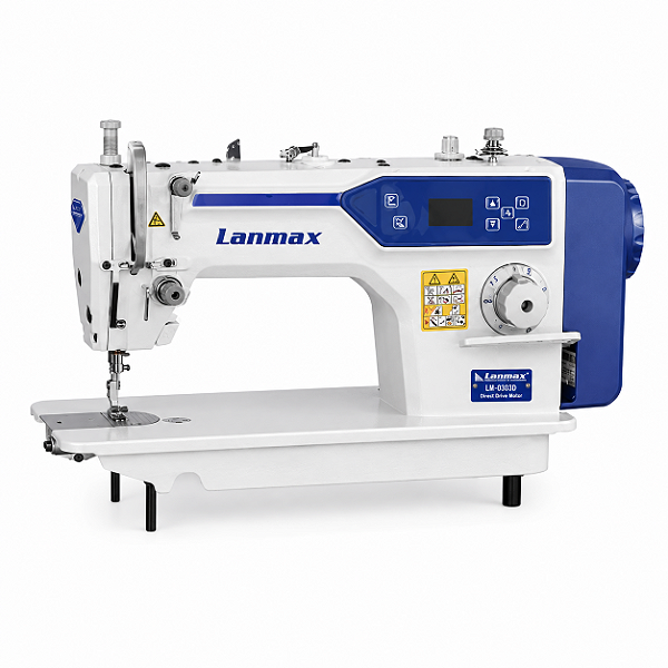 Máquina Reta Industrial Direct Drive com Corte de Linha Lanmax LM-9982D 110V + Kit Premium Especial Exclusivo