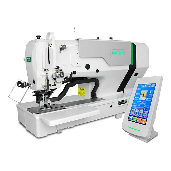 MAQUINA CASEADEIRA RETO ELETRONICA ZOJE ZJ-5781-DS-V3 - 220 V COMPLETA COM PÉS E MESA MONTADOS