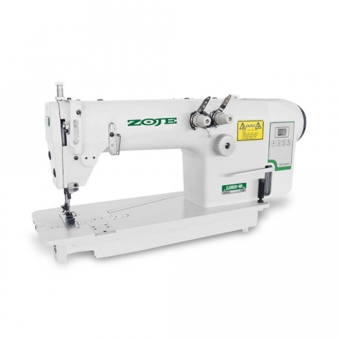 Maquina de Costura Reta Ponto Corrente 2 Agulhas Sequenciais com Motor Direct Drive Zoje ZJ-3820-BD - 220 V