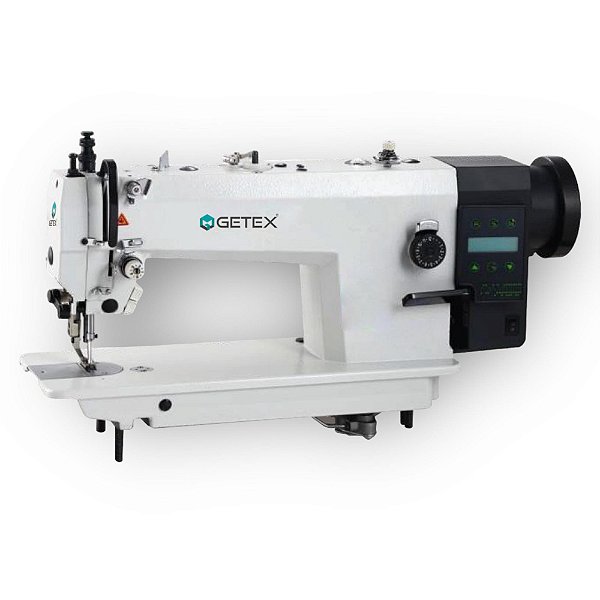 MAQUINA TRANSPORTE DUPLO DIRECT DRIVE PONTO 12 MM GETEX GE-0303D-L  220 V PÉS E MESA COM ENVIO DESMONTADOS
