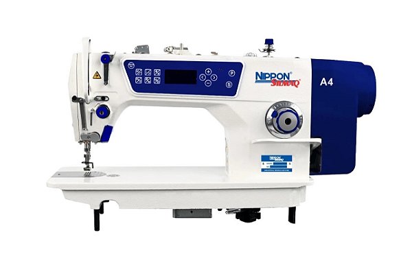 Máquina Reta Eletrônica Direct Drive Nippon NS-A4 - 220 V PÉS E MESA COM ENVIO DESMONTADOS