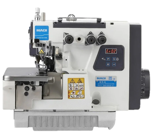 MAQUINA OVERLOQUE DIRECT DRIVE 3 FIOS MAQI C1-3-04 - 110 V COM PÉS E MESA DESMONTADOS