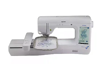 Máquina de Bordar Brother BP2150L Autovolt Area 20 x30 CM + Kit Premium Ricamare Especial 20