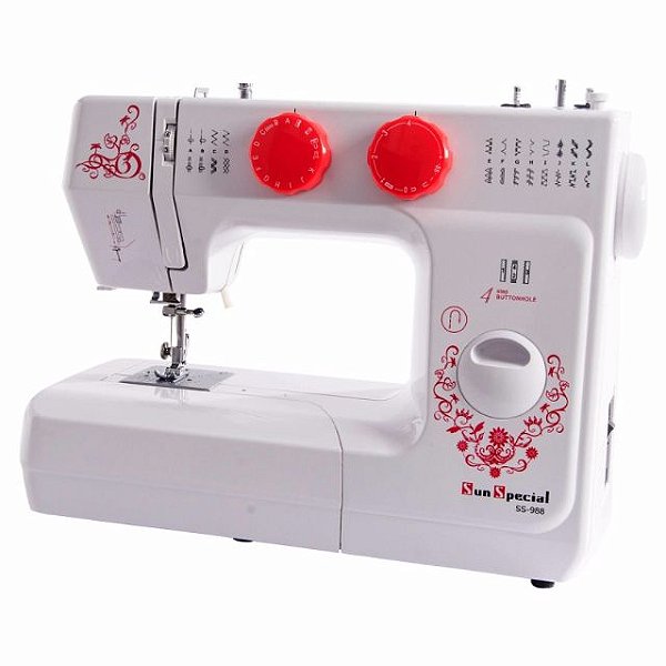 Máquina Sun Special Ss 988 Sun Lady - 110 vlts Com passador de linha automatico