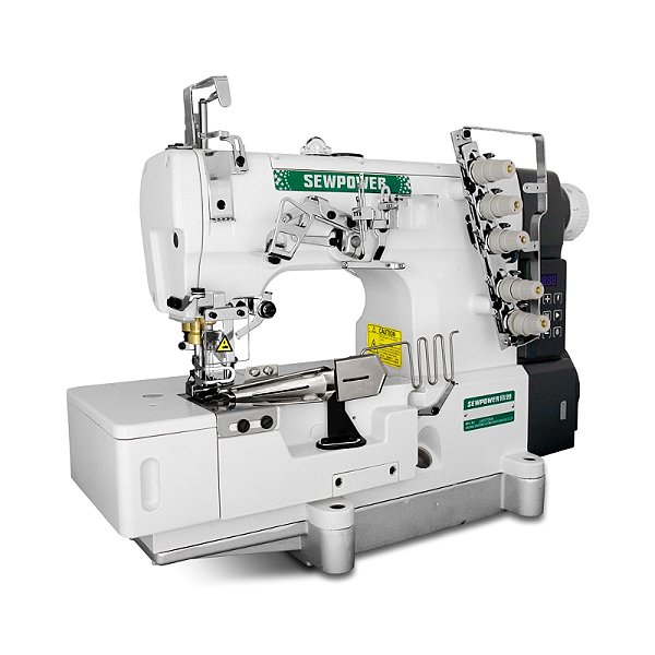 MAQUINA GALONEIRA ABERTA MOTOR DIRECT DRIVE SEWPOWER SP-550D-02 - 220 V COM PÉS E MESA DESMONTADOS