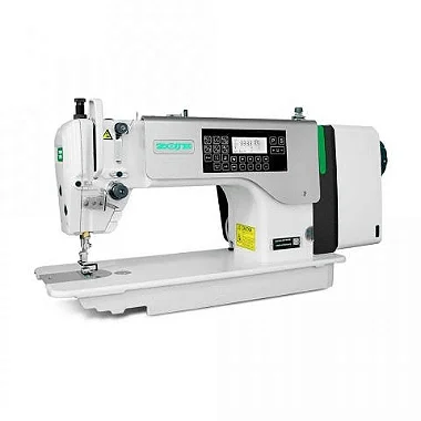 MAQUINA RETA ELETRONICA ZOJE A8100-D4-W COM CARTER BLINDADO - 220 V + KIT DE CALCADORES E TESOURA DE BRINDE