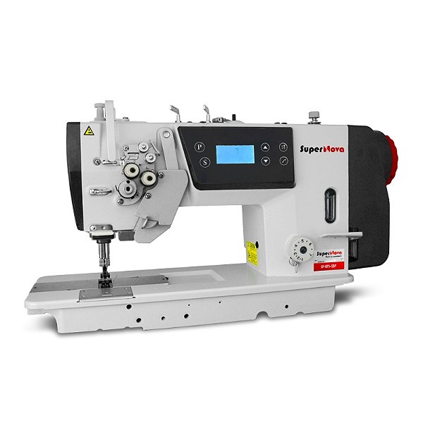 Maquina Pespontadeira Alternada com Motor Embutido SuperNova SSP-875-5BP - 220 V com pés e mesa montados