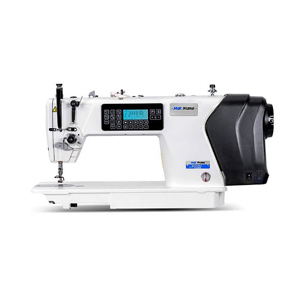 MAQUINA RETA ELETRONICA COM CARTER BLINDADO MAKPRIME MA9200J - 220 V COM PÉS E MESA DESMONTADOS