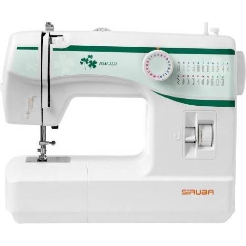 Máquina de Costura Doméstica Siruba HSM 2221 - 110 VLTS + kit de linhas