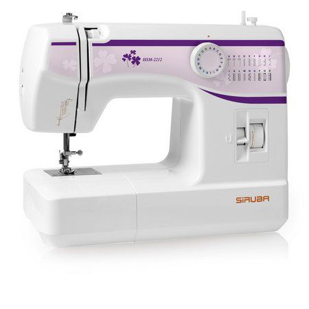 Máquina de Costura Doméstica Siruba HSM2212 - 110 vlts + Kit de Linhas