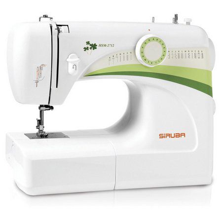Máquina de Costura Doméstica Siruba HSM2712 - 220 vlts + kit de linhas