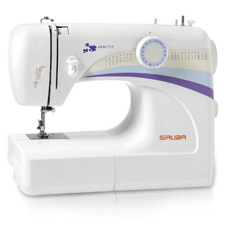 Máquina de Costura Doméstica Siruba HSM2715 - 110 vlts + kit de linhas