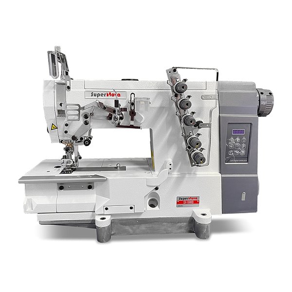 Maquina Galoneira Supernova Plana Fechada SX-5500D Xtreme - 220 V COM PÉS E MESA DESMONTADOS