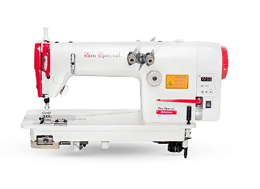 MAQUINA PONTO CORRENTE 2 AGULHAS DIRECT DRIVE SUN SPECIAL SS3800D-2 - 110 V COM PÉS E MESA DESMONTADOS