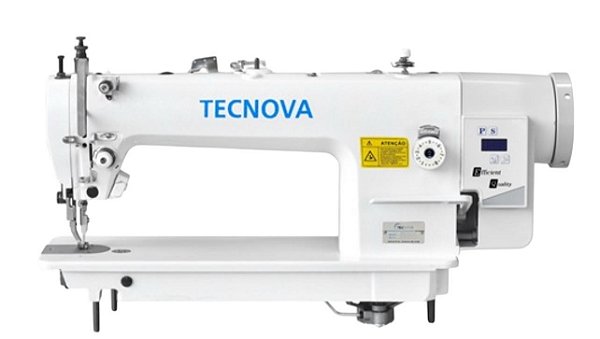 MAQUINA TRANSPORTE DUPLO DIRECT DRIVE TECNOVA TN-0303D - 220 V COM PÉS E MESA MONTADOS