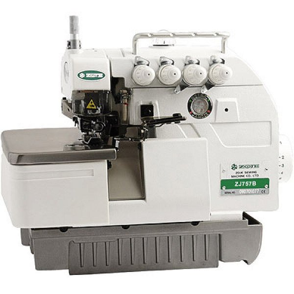 Maquina Interloque Zoje 5 Fios Média 5mm Zoje ZJ-757B-516M2-35 - Bivolt