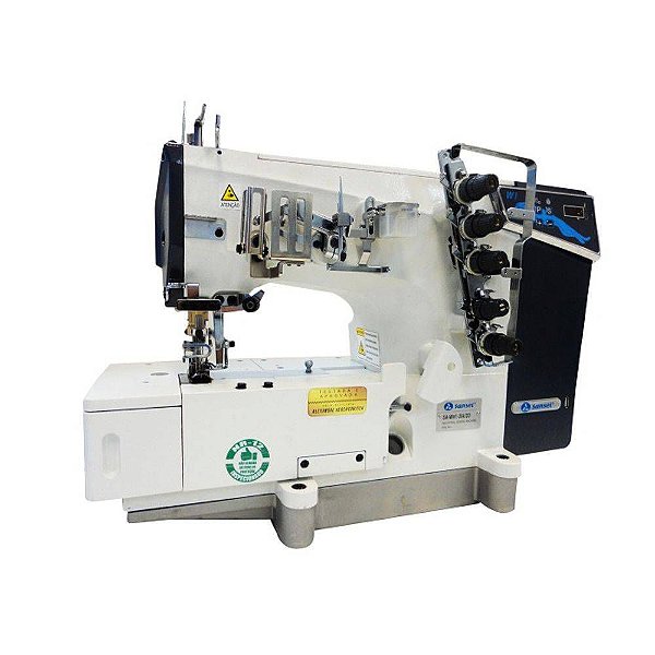 Maquina Galoneira Sansei Base Plana 3 Agulhas Direct Drive SA-MW1-364DD - 110 V