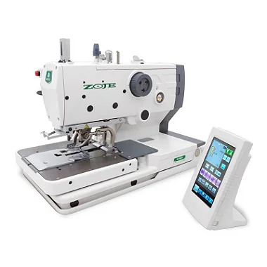 Maquina Caseadeira Eletrônica de Olho com Corte Zoje ZJ-5821A - 220 V COM PÉS E MESA DESMONTADOS