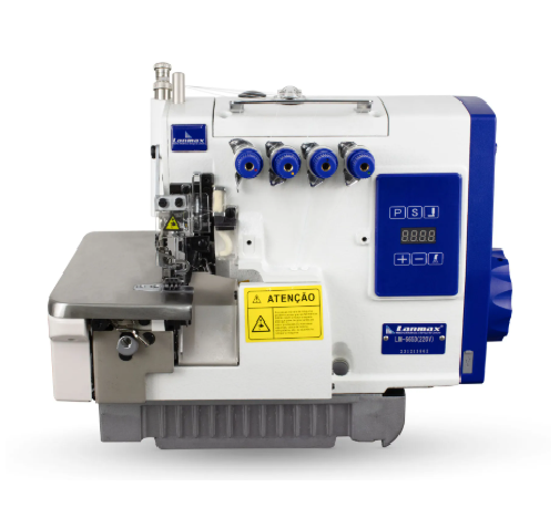 Máquina Interloque Direct Drive Lanmax LM-665D - 220 V COM PÉS E MESA DESMONTADOS