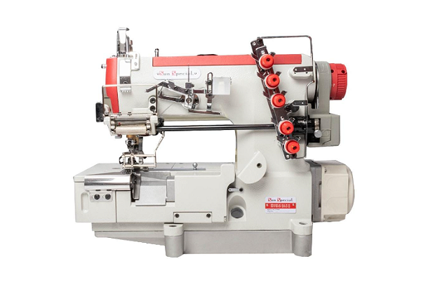 MAQUINA GALONEIRA ELASTIQUEIRA DIRECT DRIVE BT SUN SPECIAL SS31016D-05-1364-SP-ES - 220 V + KIT PREMIUM E CADEIRA ESPECIAL PARA COSTUREIRA