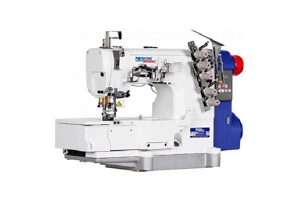 Máquina Galoneira Plana Direct Drive Nippon NS-550-D 220 V + KIT PREMIUM E CADEIRA ESPECIAL PARA COSTUREIRA