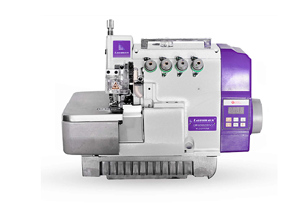 MAQUINA INTERLOQUE BITOLA MEDIA DIRECT DRIVE LANMAX LM-605D - 220 V COM PÉS E MESA DESMONTADOS