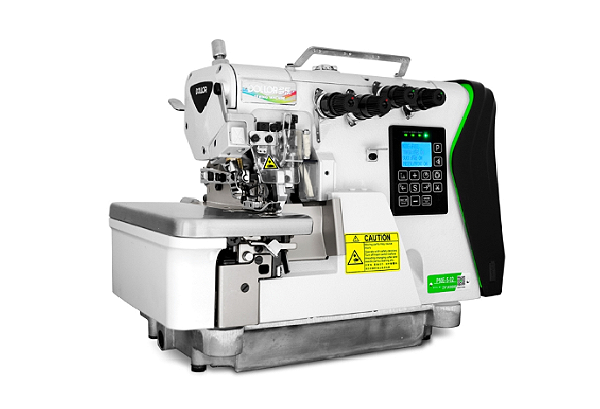 Maquina Interloque Eletrônica Média com Motor de Passo Dollor P10E-5-02 - 220 + KIT PREMIUM E CADEIRA PARA COSTUREIRA