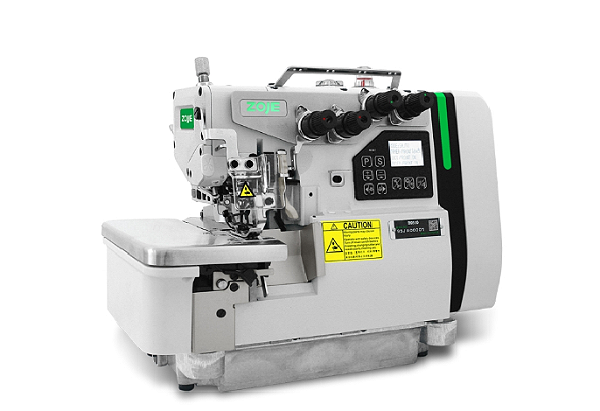Maquina Interloque Eletrônica Média com Motor de Passo Zoje B9510-38-MD2 - 220 V + KIT PREMIUM E CADEIRA PARA COSTUREIRA