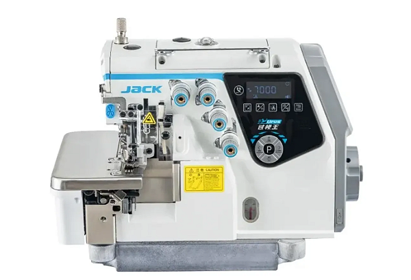 MAQUINA INTERLOQUE JACK URUS BITOLA PESADA JK-C7-5-M04/435-X - 220 V + KIT PREMIUM E CADEIRA PARA COSTUREIRA
