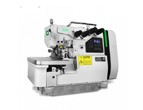 MAQUINA INTERLOQUE PESADA MOTOR DIRECT DRIVE ZOJE B9500-86 - 220 V + KIT PREMIUM E CADEIRA PARA COSTUREIRA