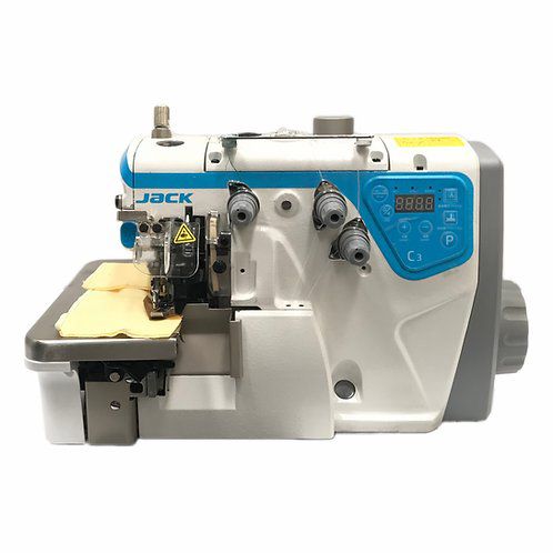 MAQUINA DE COSTURA OVERLOQUE ELETRONICA 1 AGULHA JACK JK-C3-3-02/233 - 220 V