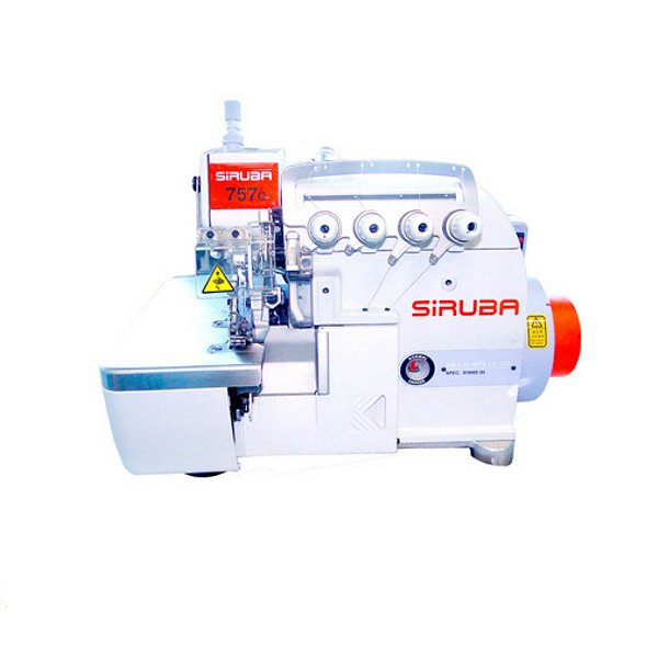 MAQUINA INTERLOQUE SIRUBA COM APARELHO FRANZIDOR DIRECT DRIVE 757K-516H4-35/GA - 220 V