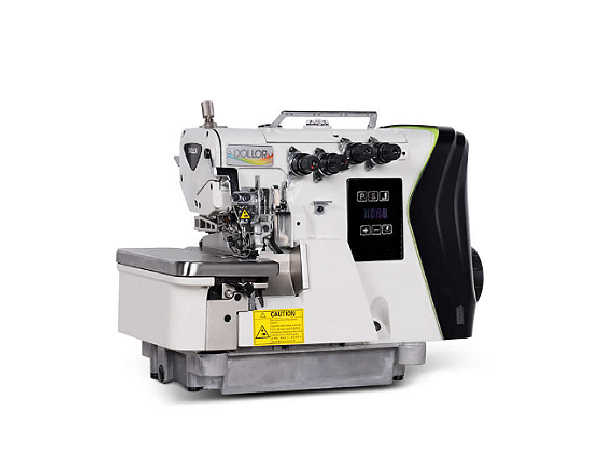 Maquina Overloque Ponto Cadeia com Motor Direct Drive Dollor P10-4 - 220 V COM PÉS E MESA DESMONTADOS