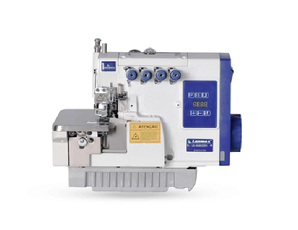 Máquina Overloque Ponto Cadeia Direct Drive Lanmax LM-664D - 220 V + KIT PREMIUM E CADEIRA ESPECIAL PARA COSTUREIRA