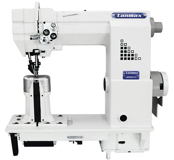 MAQUINA DE COLUNA 2 AGULHAS LANMAX MOTOR SERVO LM-9920-2T Bivolt
