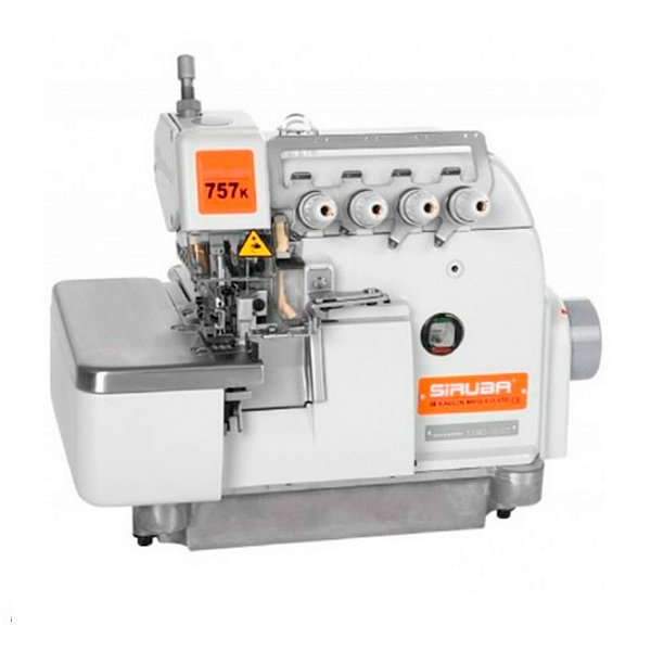 MAQUINA DE COSTURA INTERLOQUE SIRUBA BITOLA ESTREITA 757K-516L1-24 - BIVOLT