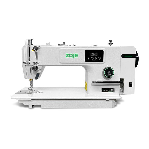 MAQUINA DE COSTURA RETA MOTOR DIRECT DRIVE ZOJE A6000P - G 220 V + KIT PREMIUM CARBON EXCLUSIVO