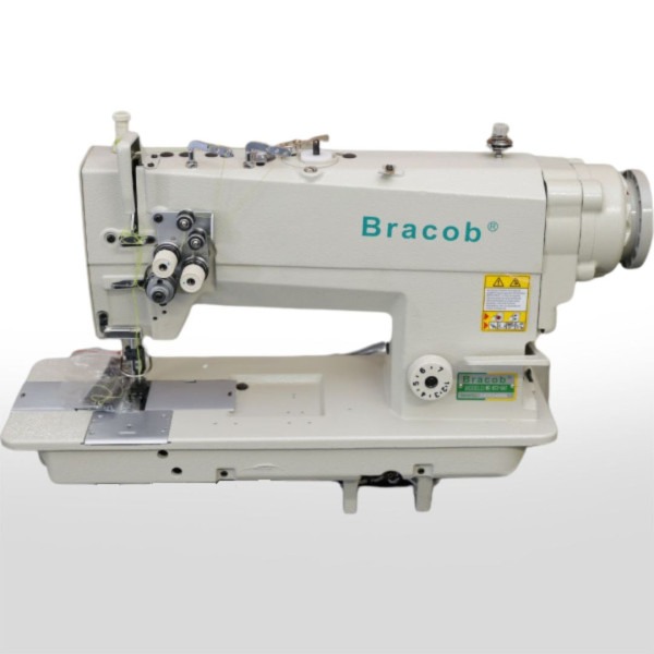 MAQUINA BRACOB PESPONTADEIRA BARRA FIXA BOBINA GRANDE BC872-5-AT BIVOLT