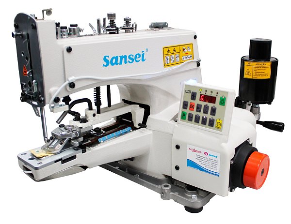 MAQUINA BOTONEIRA SANSEI SA-G1377D 220V