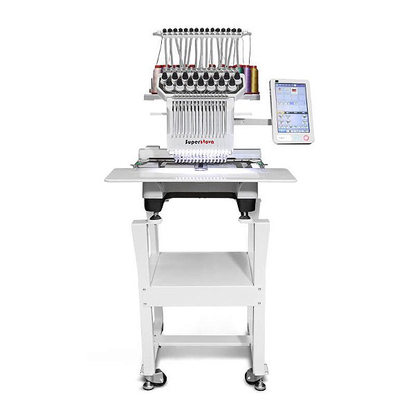 MAQUINA DE BORDAR 1 CABEÇA 15 AGULHAS SUPERNOVA S1-15 ARÉA DE TRABALHO 36X20 CM -1110 E  220 V + KIT PREMIUM ESPECIAL