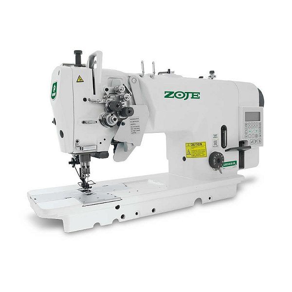 Maquina Pespontadeira Eletrônica Alternada Pesada com Motor Direct Drive Zoje ZJ-2875-5-BD-D3/PF-3/02 - 220 v + KIT PREMIUM CARBON EXCLUSIVO