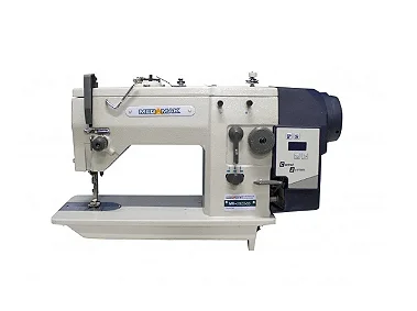 Máquina Zig Zag Megamak 20U53-DD - 220 V com Pés e mesa desmontados