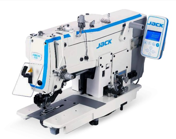 MAQUINA CASEADEIRA RETA MOTOR DIRECT DRIVE JACK JK-T782G- 220 V COM PÉS E MESA MONTADOS