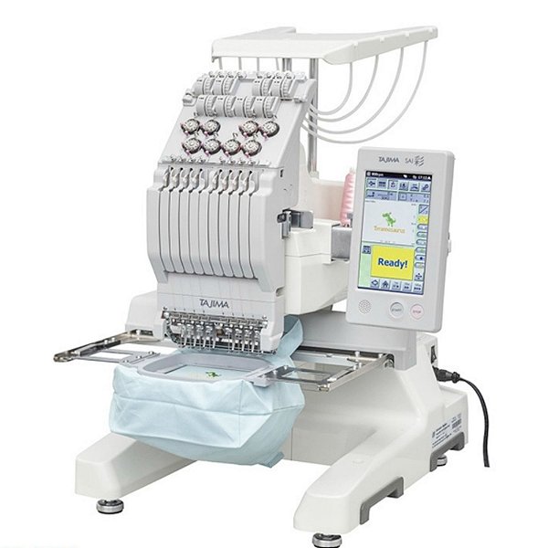 Bordadeira Tajima Sai - MDP-S0801C com 8 agulhas area de trabalho 20x30cm - 220v