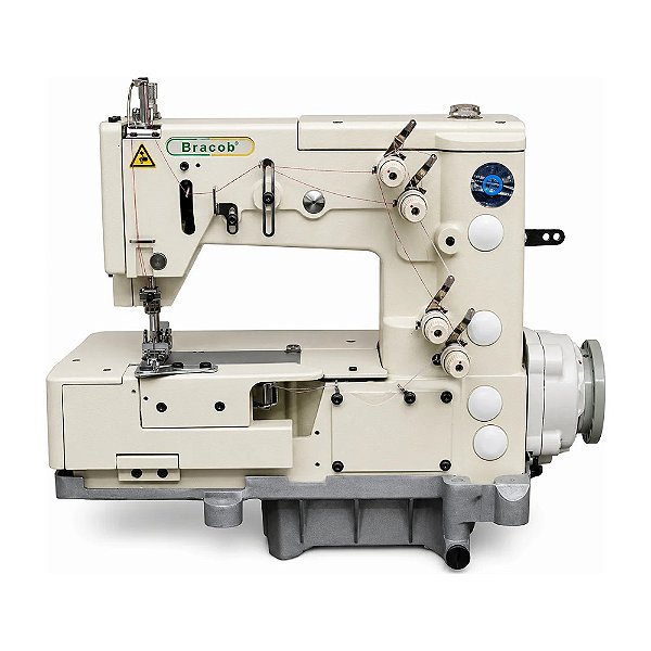 Máquina Picueta Industrial Bracob BC1302 AT 220V Direct Drive + Kit Premium Carbon